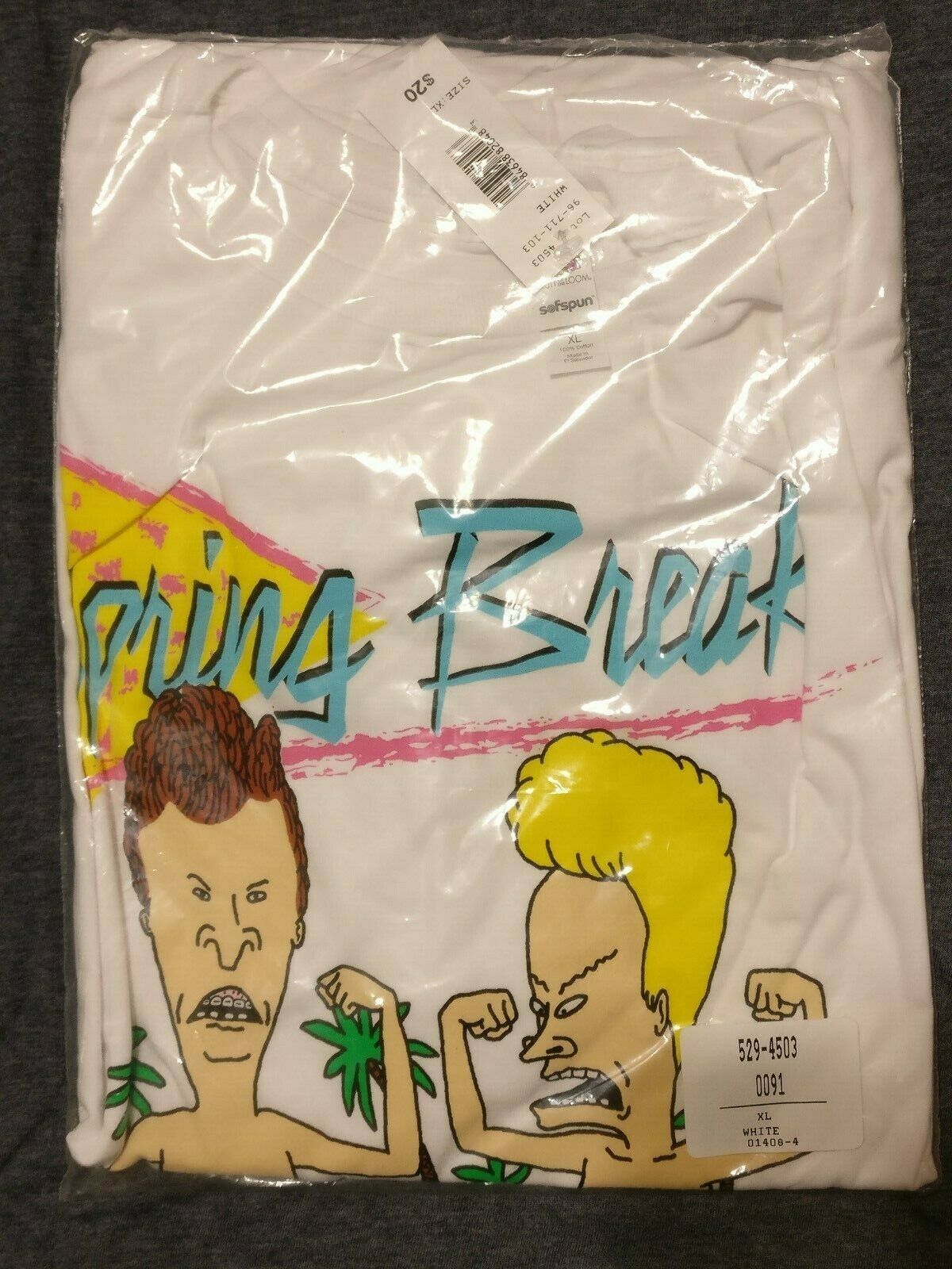 beavis and butthead spring break t shirt