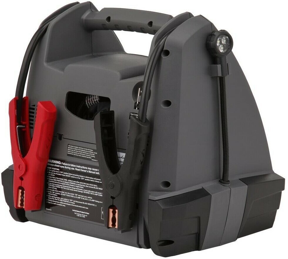 Schumacher Battery Jump Starter 12Volt, 1,200 Amp Reverse Polarity