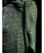 NWT REISS Midnight Black Blue Silver KALLI Sparkle Pants Trousers UK 8 U... - $114.84