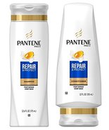 Pantene Repair &amp; Protect Shampoo and Conditioner Set, 12.6 Fl Oz and 12 ... - $11.87