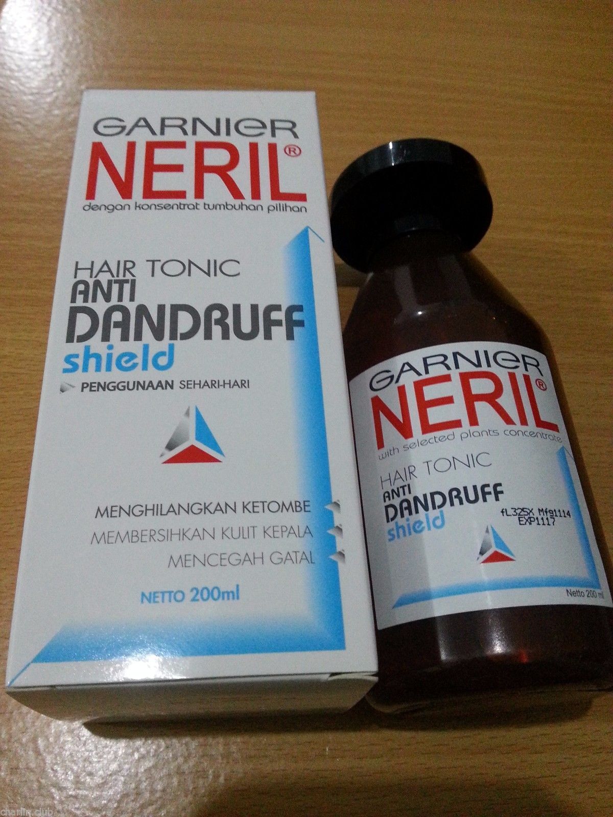 Garnier Neril Hair Tonic Anti Dandruff Shield Frequent Usage 200ml