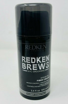 Redken Brews Mens Dishevel Fiber Cream Hair Styling Medium Control 3.4oz - $24.99