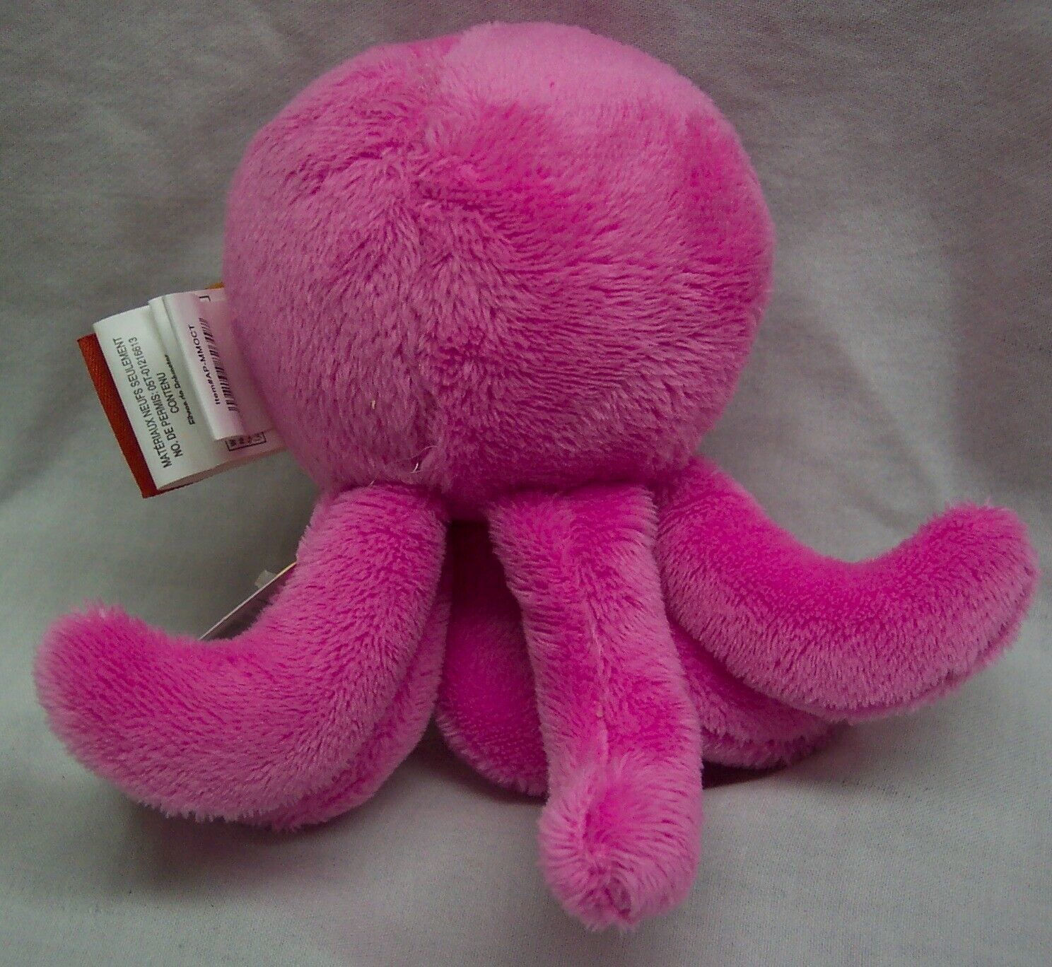 little pink octopus stuffed animal