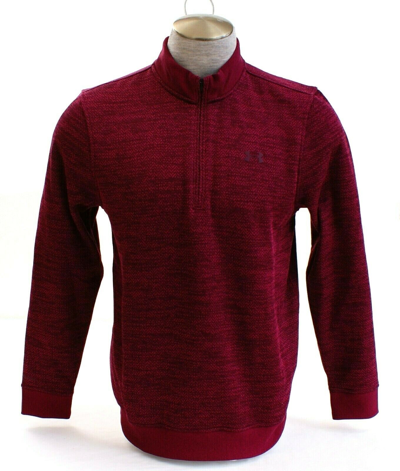 maroon under armour sweatshirt