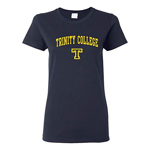 UGP Campus Apparel LS03 - Trinity College Bantams Arch Logo Womens T ...