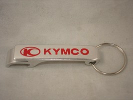 NEW Kymco Bottle Opener Metal Keychain Collectible - $5.93