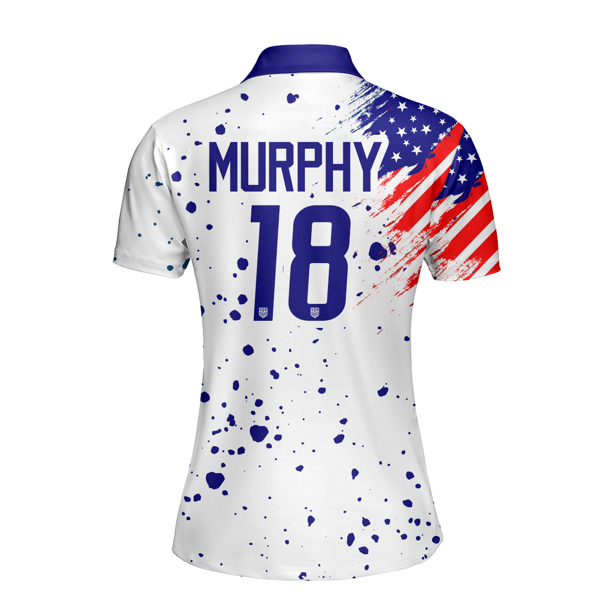 Casey Murphy #18 USWNT Soccer FIFA Women's World Cup 2023 Polo Shirt ...