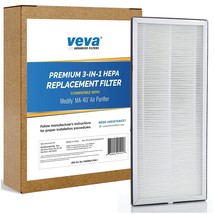 Hepa Filter Replacements Compatible With Medify Ma-40 Home Air Purifier ... - $33.99