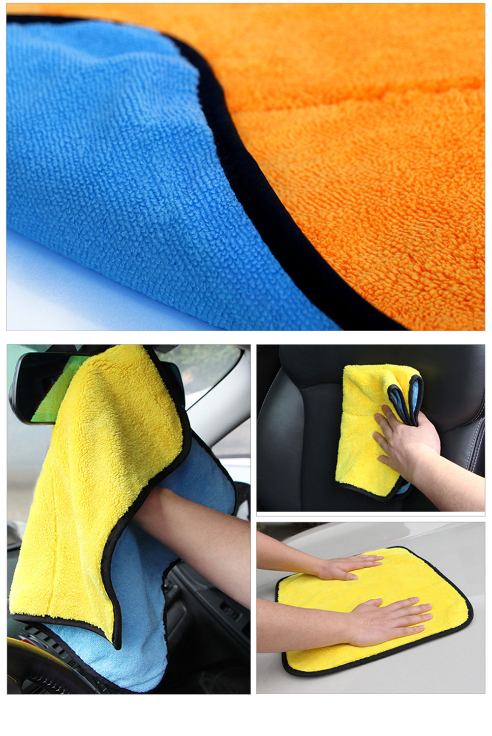 ITCQUALITY CAR CARE WAX POLISHING DETAILING TOWELS CAR WASHING DRYING