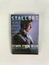 Warner Bros Stallone Demolition Man Movie Film Button Fast Shipping Must... - $11.99