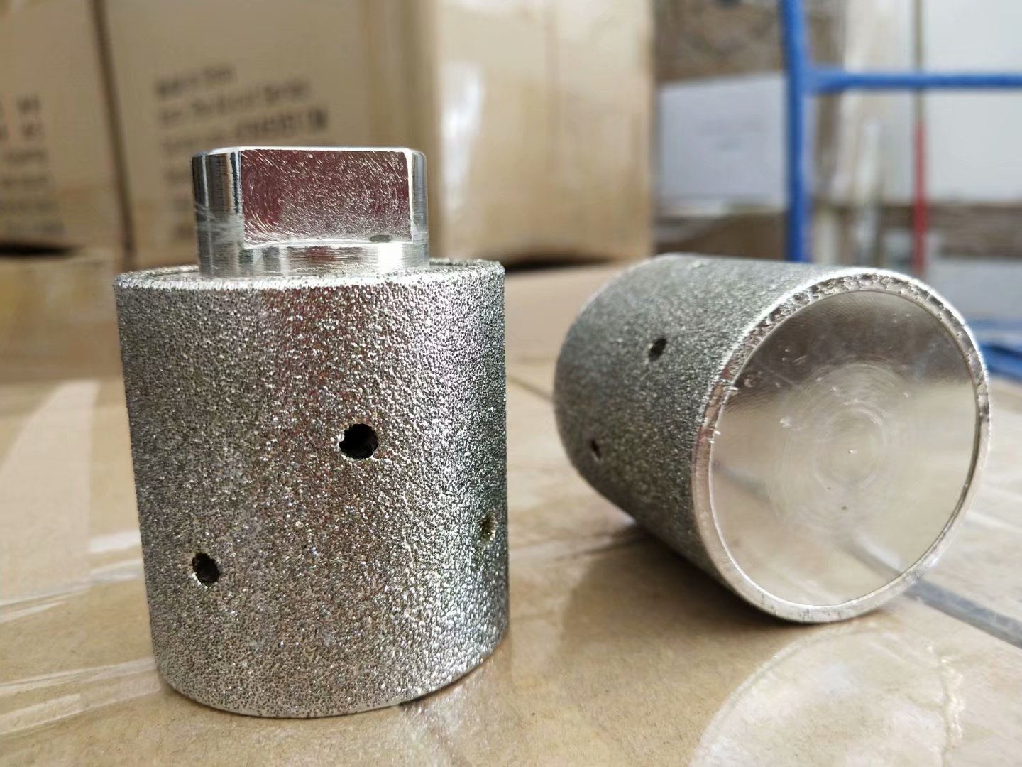 1 3//8/" Diamond Zero Tolerance Drum 4/" Grinding Cup granite stone sink cutting