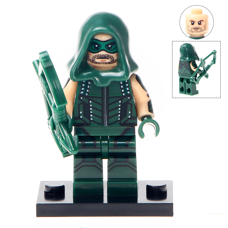 lego green arrow custom