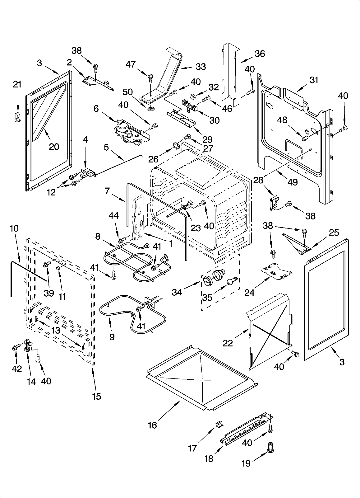 Kenmore Range Oven Door Latch Assembly 9761013 WP9761013 P4087     57 