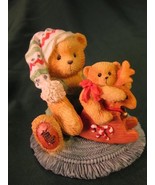 Cherished Teddies Hans Bear with Rocking Horse Figurine 912956 - $9.49