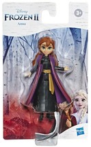 Disney Frozen II  *ANNA* 4" Mini Figure Doll With Removable Cape