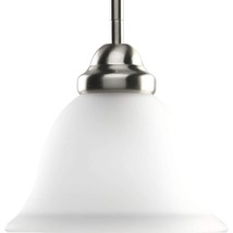 HomeStyle HS41008-09 One Light Mini-Pendant in Brushed Nickel - $44.99