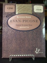 Evan-Picone Business Sheer Control Top Pale Smoke Pantyhose - Size Ample - $8.90