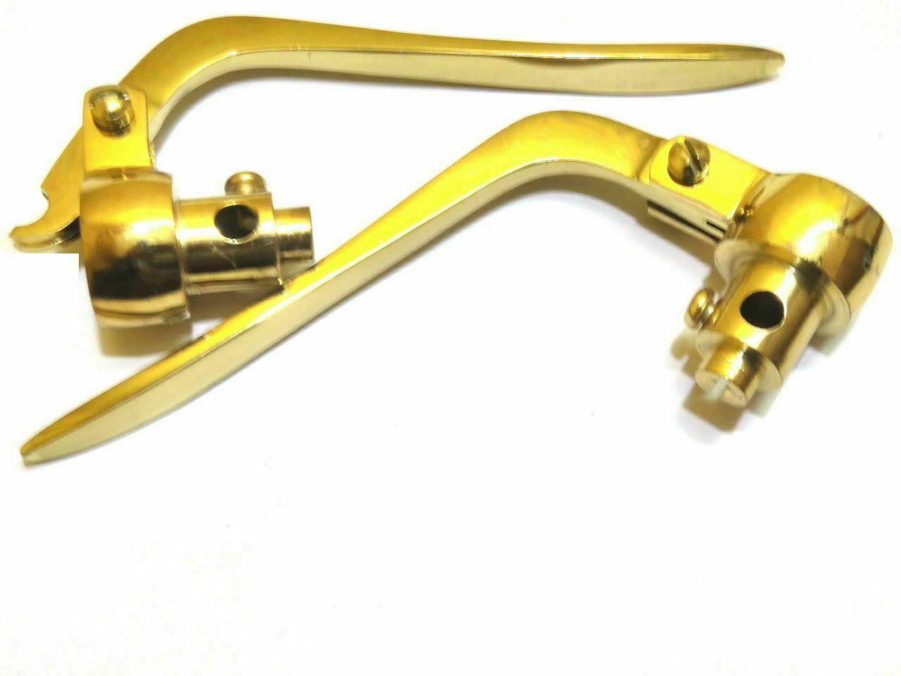 Bsa Royal Enfield Triumph Chromed Inverted Brake /& Clutch Lever 7//8