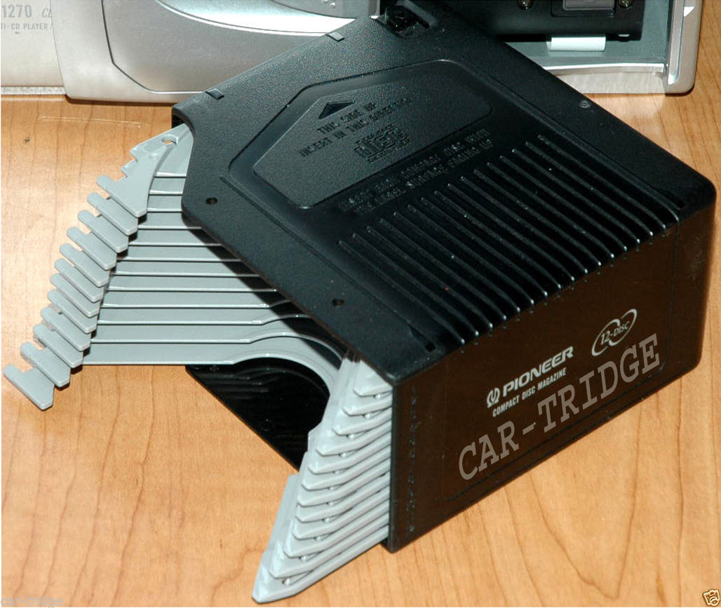 MAGAZINE CARTRIDGE FOR PIONEER 12 Disc CD Changer JD1212S CDXP1250