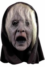 Wraith Mask Ghost Spirit Hooded Fancy Dress Up Halloween Adult Costume Accessory - $44.45