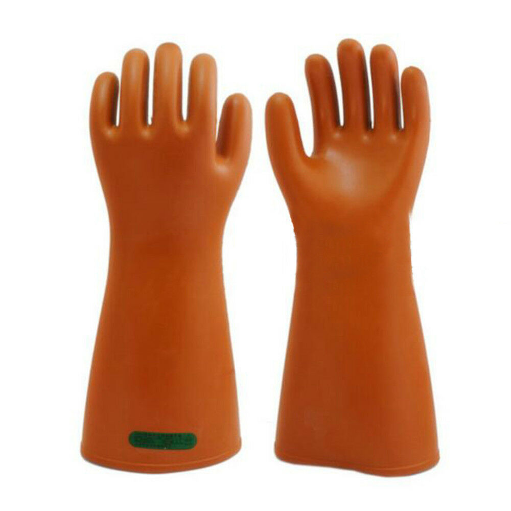 1 pair Work Protection Rubber Insulation Gloves 40cm 35kv Work Gloves