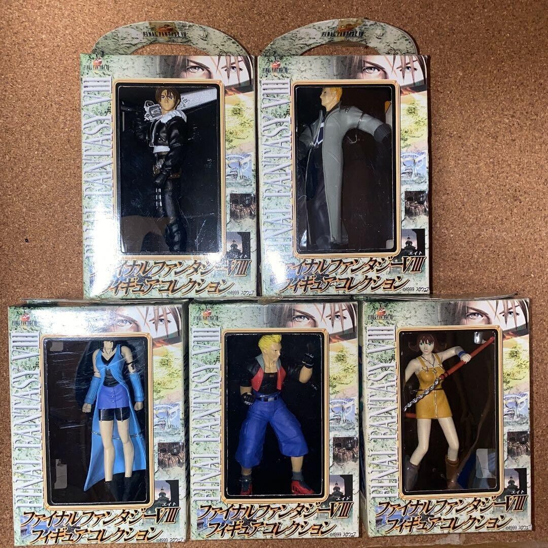 FINAL FANTASY VIII 8 Figure Collection Part 1 Lot of 5 1999 FF8 ...