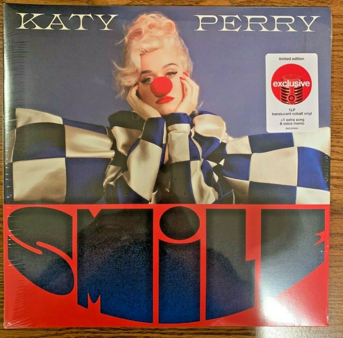 Katy Perry Smile Limited Edition Translucent Blue Vinyl LP - Vinyl Records