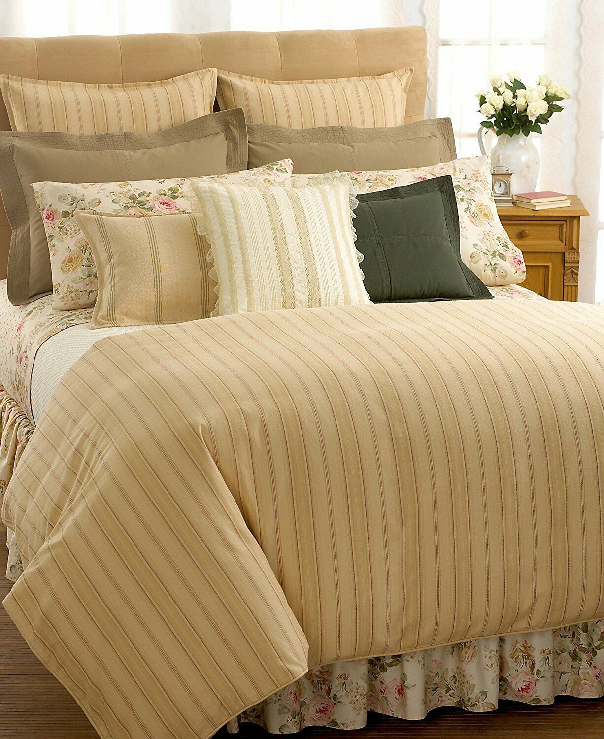 ralph lauren casey stripe comforter