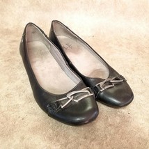 Lifestride Womens Umay  Size 9 Black  Slip On 1&quot; Low Heels - $16.99