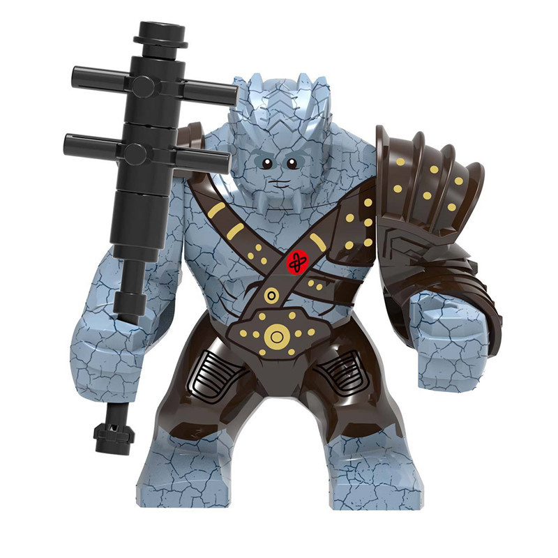 1pcs Marvel LARGE Thor Ragnarok Korg Minifigure Toys Gifts