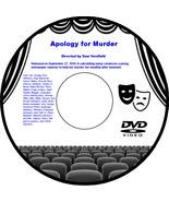 Apology for Murder 1945 DVD Film Noir Ann Savage, Hugh Beaumont, Russell... - $3.99