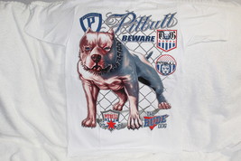 PITBULL BEWARE OF THE DOG THE RUDE DOG TEAM PITBULL T-SHIRT SHIRT - $11.49