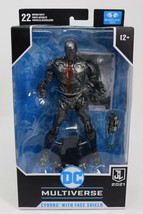 DC Multiverse McFarlane Justice League Cyborg Face Shield Action Figure NIB - $58.41