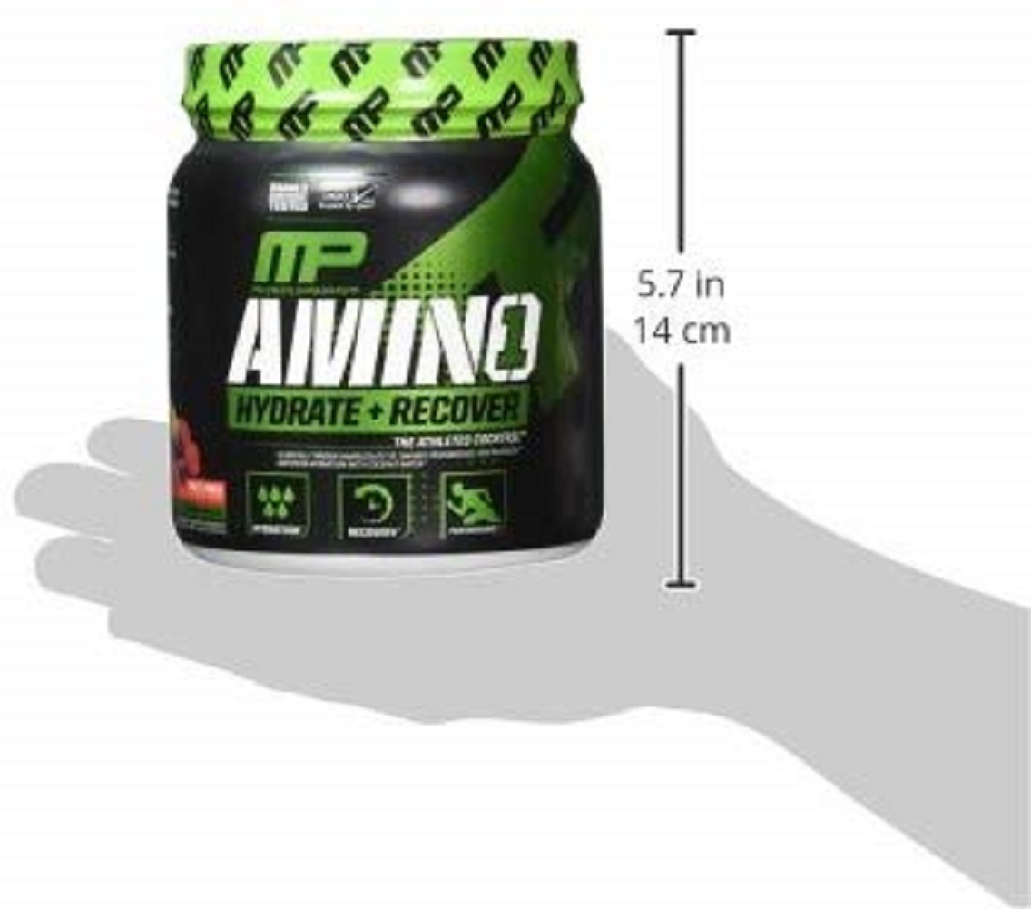 MusclePharm Amino 1 Sport Nutrition Powder, Fruit Punch, 30 Servings