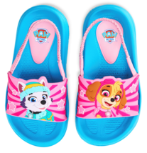 Paw Patrol Skye & Everest Beach Sandals Toddler Size 5-6 7-8 9-10 Or Girls 11-12 - $16.15