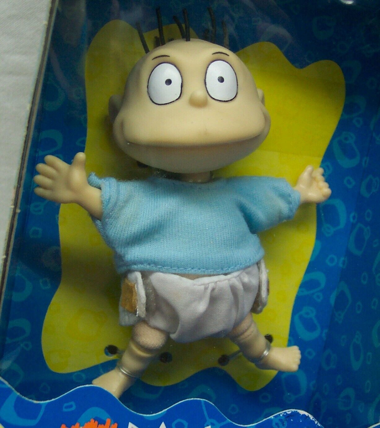 Mattel Nickelodeon Rugrats Collectible TOMMY PICKLES BABY BOY 4" FIGURE