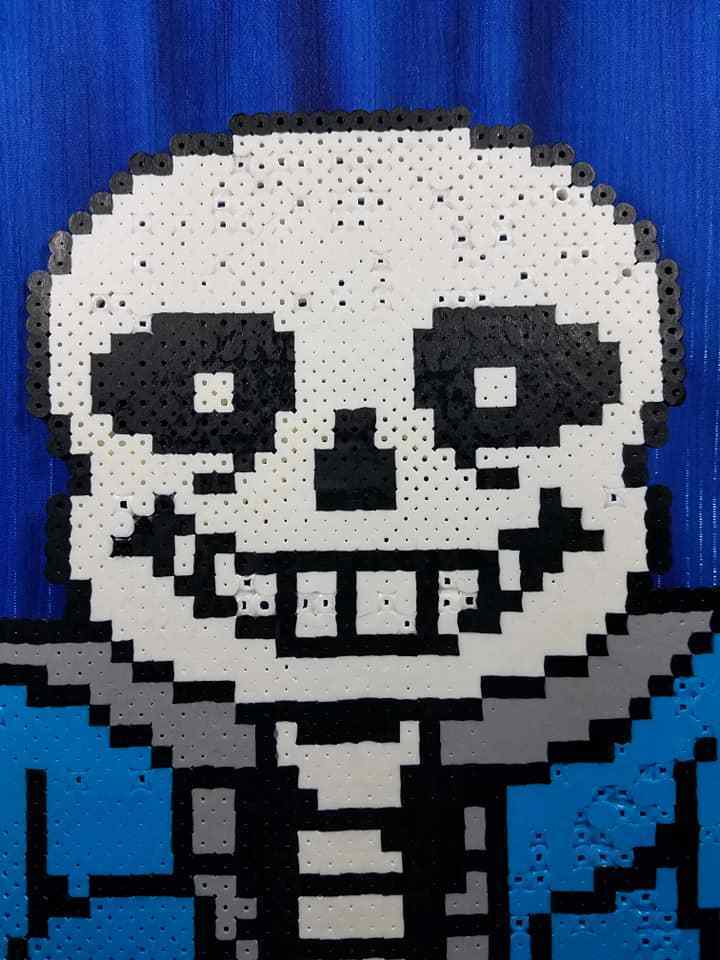 Sans Skeleton Undertale Battle Sprite IN and similar items