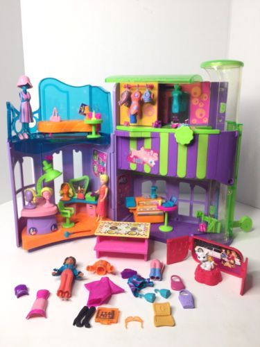 Mattel Polly Pocket Quik Clik House of Style and 50 similar items