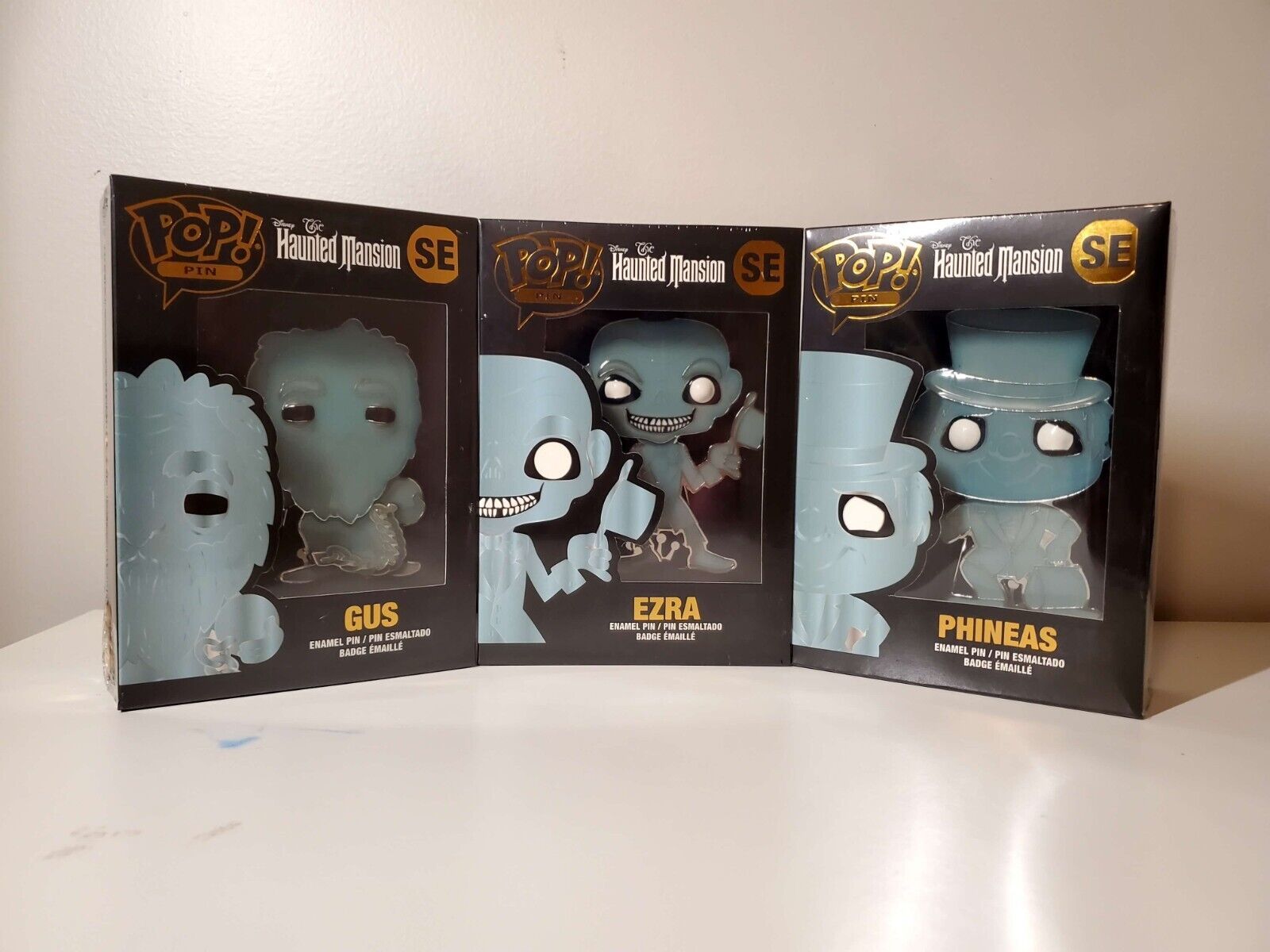 Funko Pop Haunted Mansion Pin Bundle - Gus And Similar Items