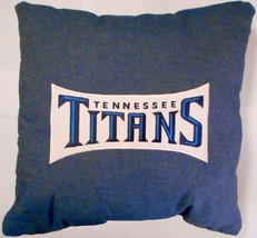 Tennessee Titans Throw Pillow Measures 14 x 14 inches - $16.78