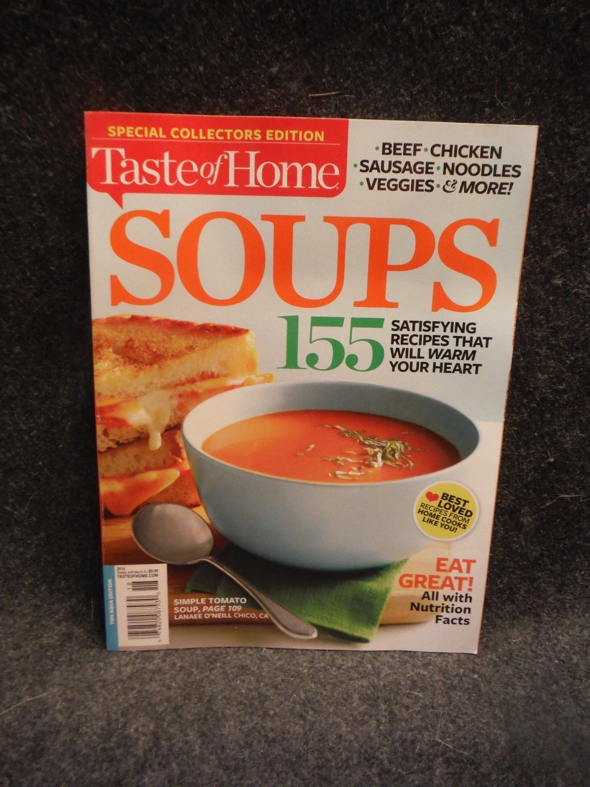 Taste of Home Soups Magazine 2014 155 Satisfying Recipes - Magazine ...