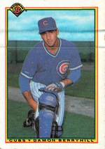Damon Berryhill, Cubs, Bowman 1990, #33 - $1.25