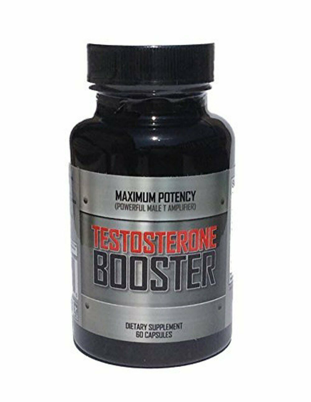 Testosterone Booster Maximum Potency For Men Male Enhancement 60 Capsules New Vitamins