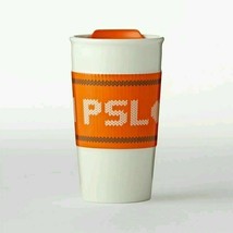 New Starbucks Team Psl Ceramic Tumbler Mug Pumpkin Spice Latte Cup 10 Oz Coffee - $43.69
