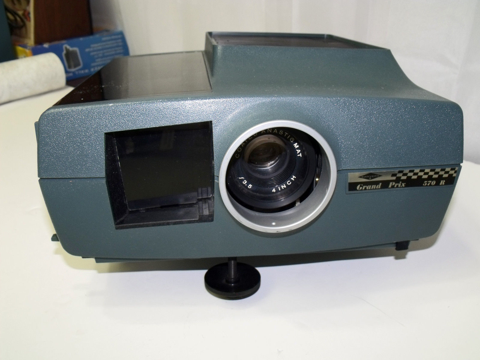 Vintage Sawyer Grand Prix 570R Slide Projector F/3.5 Lens *EXTRA NEW ...