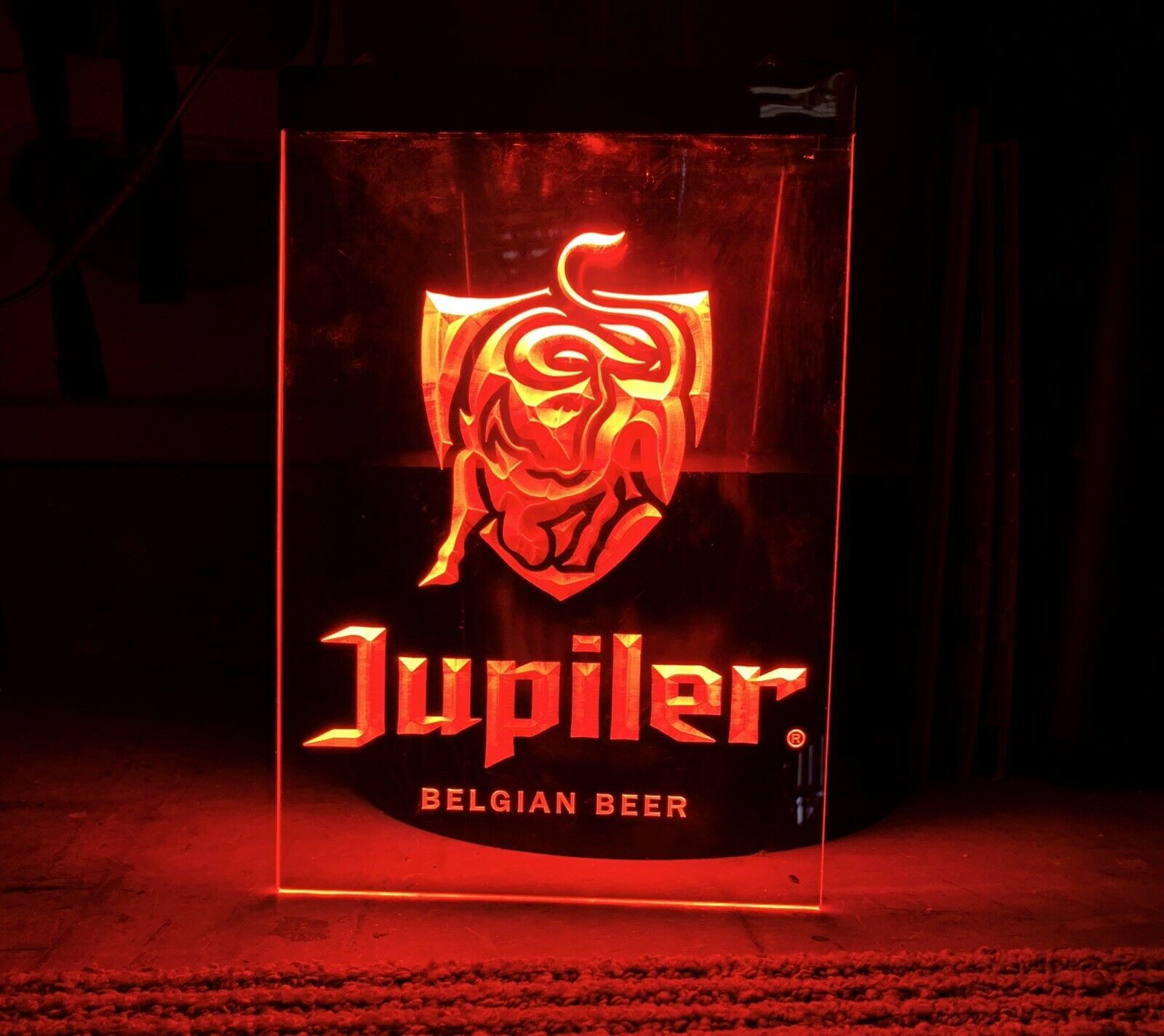 Jupiler Belgian Beer Led Neon Sign Hang Signs Wall Bar Pub Club Craft Glowing