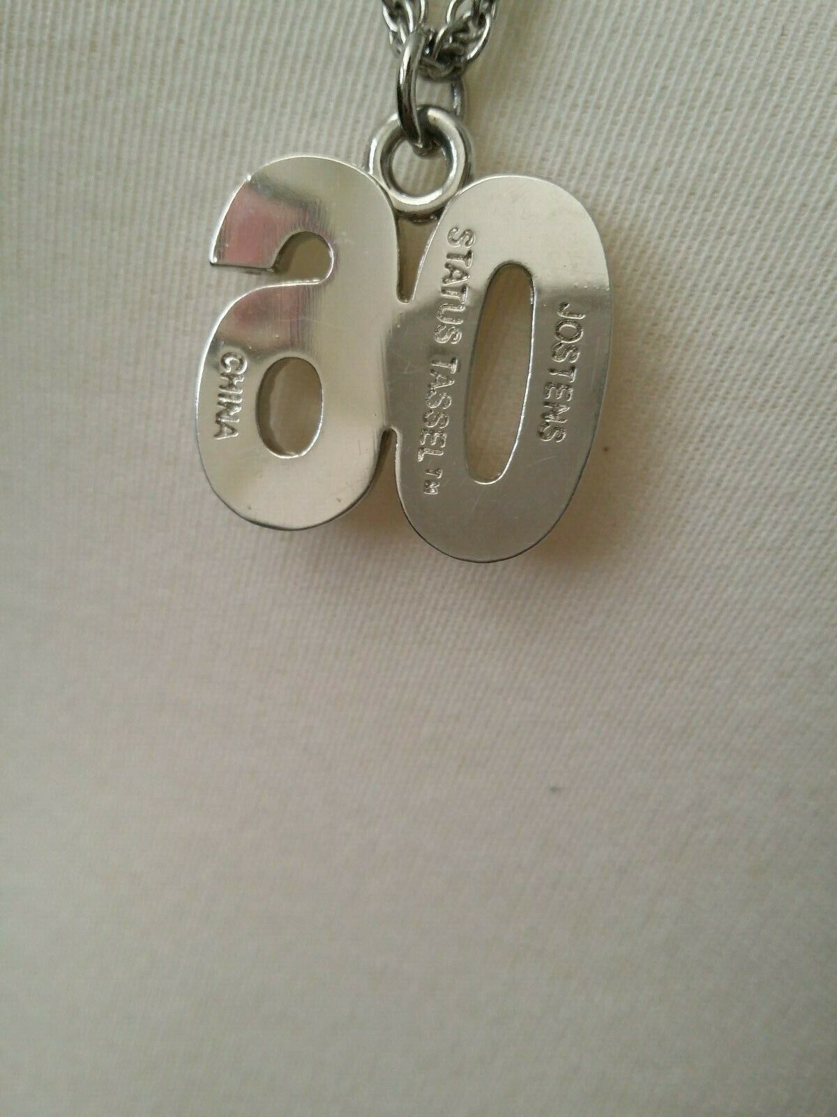 Jostens Status Tassel 06 Rhinestone Necklace Necklaces & Pendants