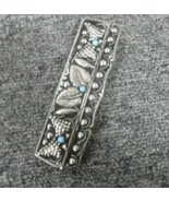 Vintage Navajo Sterling Silver and Turquoise Comb - $137.61
