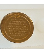 Franklin Mint Coin Medal History United States Solid Bronze Washington M... - $19.69
