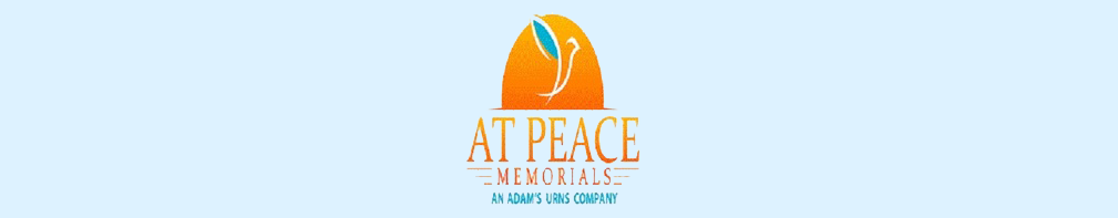 Peace Memorial logo with sun rising behind the words